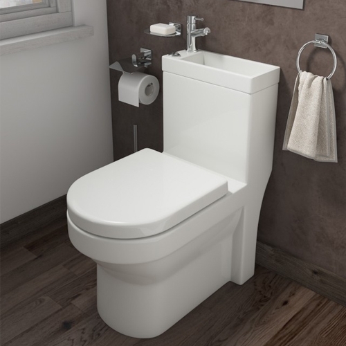Arley P2 Integrated Toilet, Basin & Tap