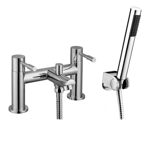 Arley Eazee Round Bath Shower Mixer With Kit