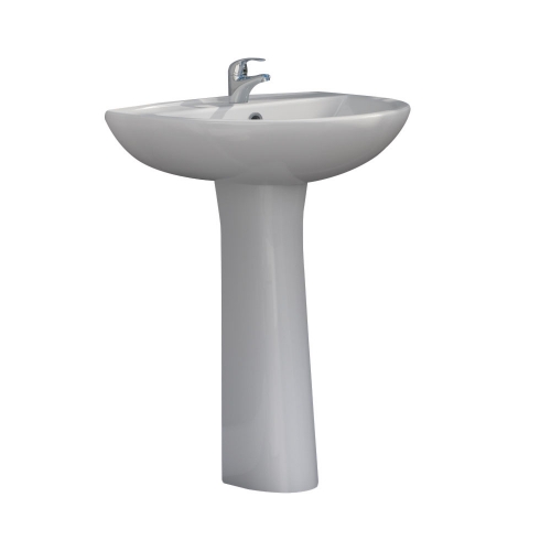 Arley 560mm 1 Tap Hole Basin & Pedestal