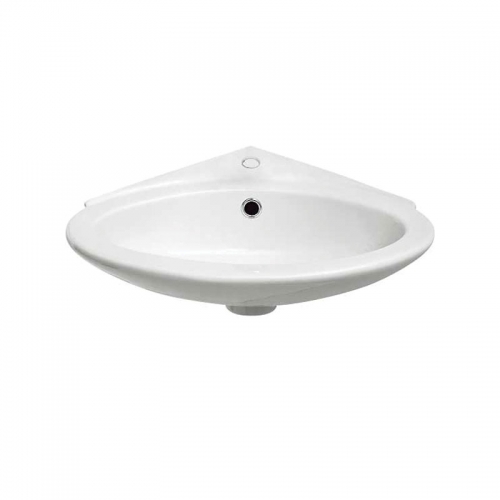 Arley Basin Corner Basin 37cm 1 Tap Hole