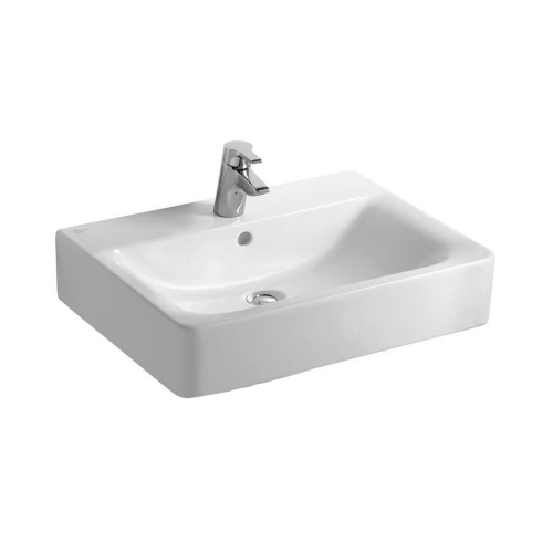 Ideal Standard Concept Cube Washbasin 55cm 1 Tap Hole 