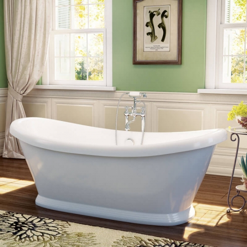 Synergy Boat Traditional Double Ended Bath 1770 x 785 x 740mm 