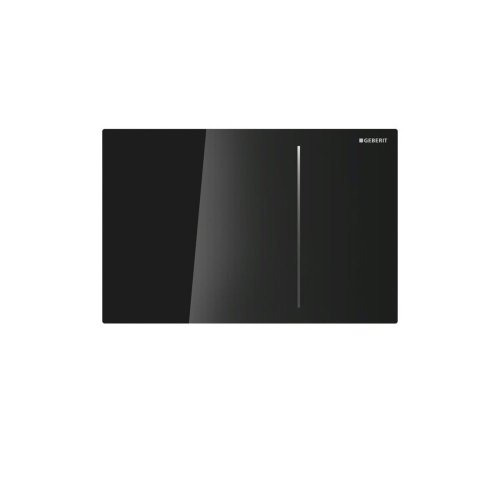 Geberit Sigma70 Dual Flush Plate Black Glass - 115.621.SJ.1