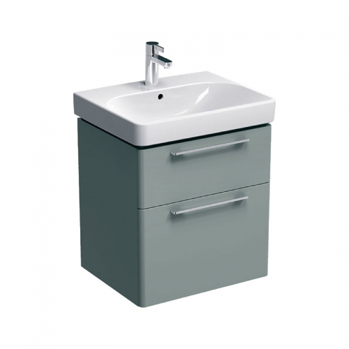 Geberit Smyle Grey 600mm Vanity Unit & 1 Taphole Basin