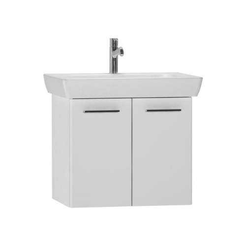 Vitra S20 White 65cm Wall Mounted Vanity Unit With Basin 54782
