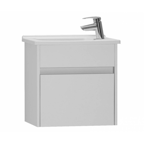 Vitra S50 White 50cm Wall Mounted Vanity Unit With Basin 53035
