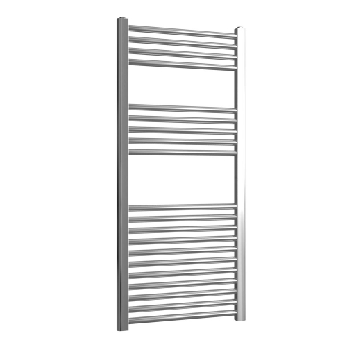 Loco Straight Ladder Rail Chrome 22mm - 500 x 1100mm 