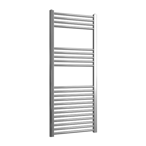 Loco Straight Ladder Rail Chrome 22mm - 500 x 1200mm 