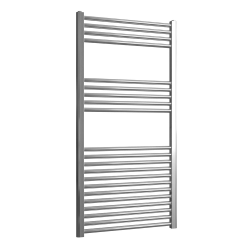 Loco Straight Ladder Rail Chrome 22mm - 600 x 1200mm 