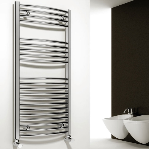 Reina Diva Straight Towel Rail Chrome - 500 x 1200mm