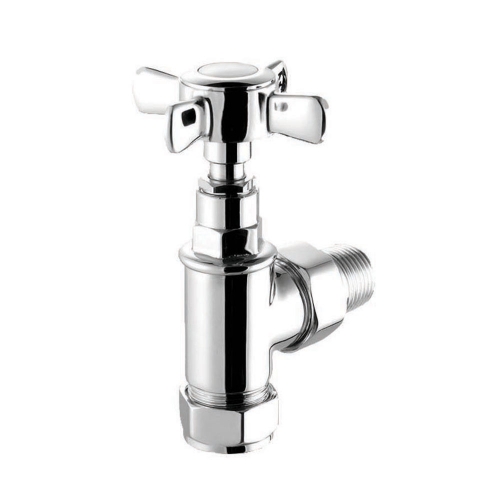 Bronte Traditional Angled Valves Chrome - Pair