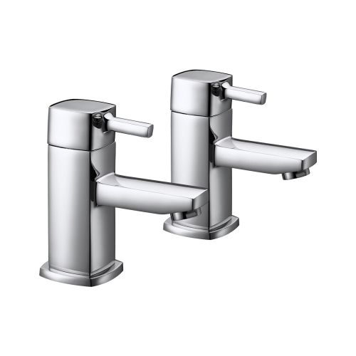 Arley Eazee Square Basin Pillar Taps