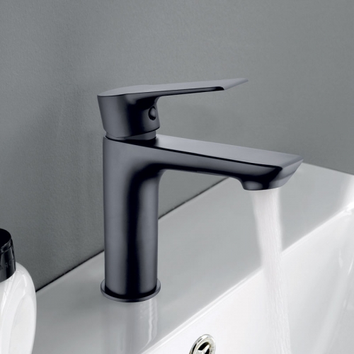 Synergy Tec Studio XA Black Mono Basin Mixer 