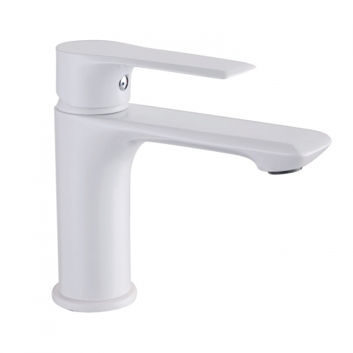 Synergy Tec Studio XA White Mono Basin Mixer 