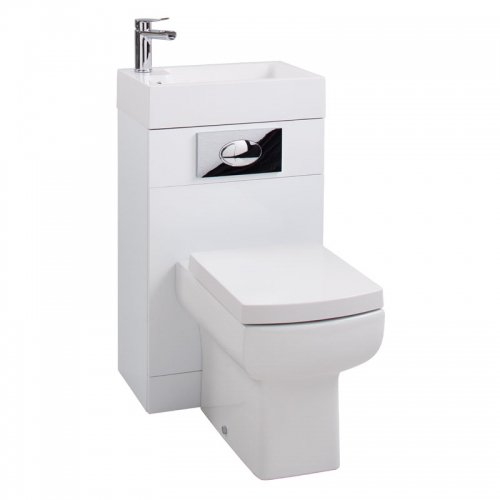 Arley P3 Combination Back To Wall WC, Basin & Tap