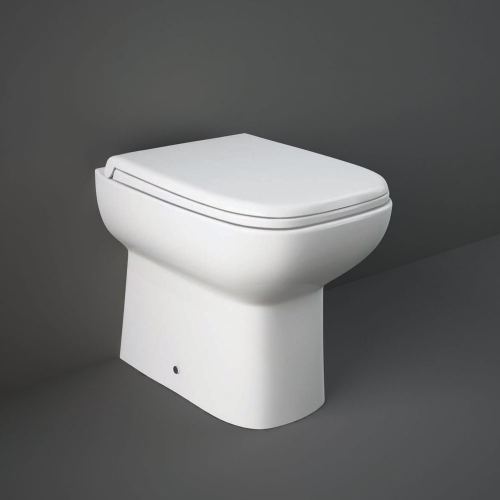 Rak Origin Back To Wall Toilet Pan With Soft Close Seat