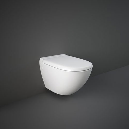 Rak Reserva Wall Hung Toilet Pan With Soft Close Seat