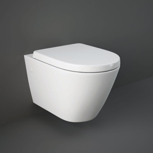 Rak Resort Wall Hung Toilet Pan With Soft Close Seat