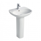 Ideal Standard Tesi Basin 60cm 1 Tap Hole With Full Pedestal