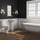 Traditional Bathroom Suite with Freestanding Bath