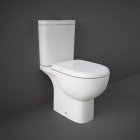 Rak Tonique Close Coupled Full Access Toilet WC With Soft Close Seat 